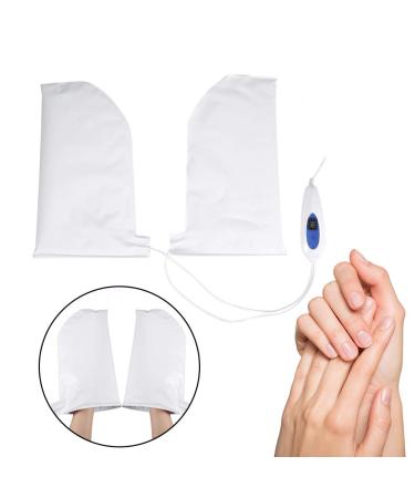 Heated Gloves for Paraffin Hand Care | Professional Electrical Warming Mitts | Spa Manicure Treatment - Buy Online on GoSupps.com