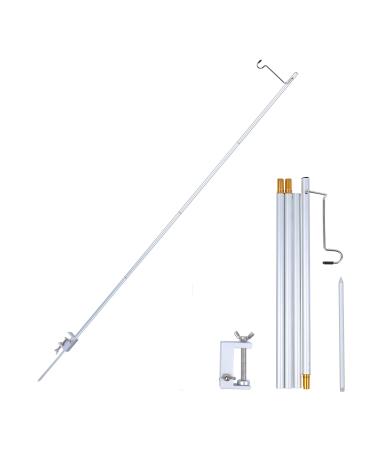 REDCAMP Collapsible Lantern Stand for Camping white