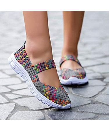 Women's Lightweight Elastic Trainers - Comfort Slip-On Sport Water Shoes - 41.5 EU Gray | International Shipping - Buy Online on GoSupps.com