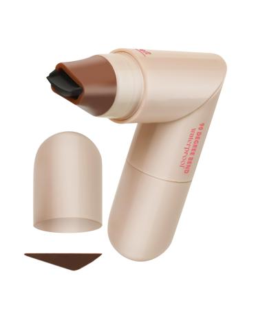 Eyeliner Stencil 2ml Double Tip Water Resistant for Girls Puzzle Craft for Sturdy Room Carrier Table Living Room Office Shelf Classroom Library School Practical and Durable Brown