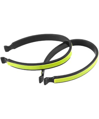 4-Piece Bicycle Trouser Clamp Set | Reflective Ankle Ligaments | Bike Pants Protection for Men & Women - Ideal for Joggers & Cyclists - Buy Online on GoSupps.com