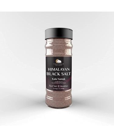 Himalayan Black Salt Fine 400g - Dual Flip Kala Namak - SALTEAN Chef Secret - Vegan-Friendly Seasoning with 84 Minerals - Buy Online on GoSupps.com