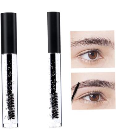Clear Eyebrow Setting Gel Waterproof Liquid Brow Shaping Gel Long Lasting Brow Gel with Brush 2PCS. - Buy Online on GoSupps.com