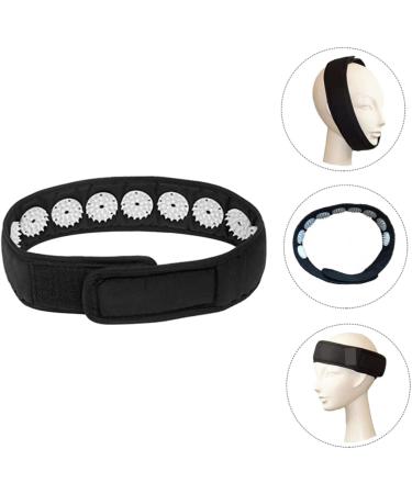 Beaupretty Deep Tissue Neck & Shoulder Massage Device | Pain Relief Band - 3-in-1 Skin Lift & Chin Strap - Black (70x7cm Set of 3) - Buy Online on GoSupps.com