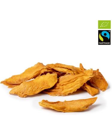  pakka PAKKA Organic Fair Trade Mangoes - 1 kg - Organic and Fair Trade dried mango pieces - Unsweetened - Sulphur-free - Produced and bottled directly by the producer in Colombia - - Buy Online on GoSupps.com