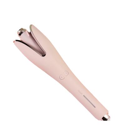Auto Hair Curler Automatic Curling Wand with 4 Temp Control Curling Iron with 1.1" Large Rotating Ceramic Barrel Fast Heating & Auto Shut Off One Size Pink OneSize Pink
