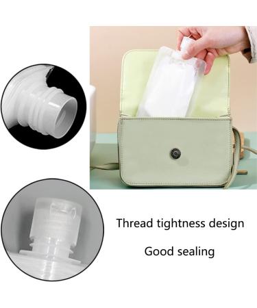9 Pcs Portable Travel Fluid Bags Transparent Travel Fluid Dispensing Packing Bag Clamshell Travel Fluid Pouches for Toiletries Lotion Shampoo Hand Soap (30ml/50ml /100ml) - Buy Online on GoSupps.com