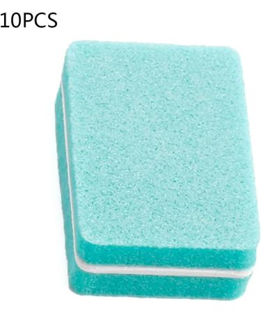 TSBB 10pcs Double Sided Mini Nail File Blocks - Colorful Yellow Nail Polishing & Sanding Buffer for Perfect Nails - Buy Online on GoSupps.com