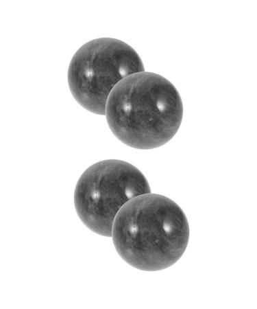 Beaupretty 2 sets of gymnastics ball massage balls for hand exercises Hand massage devices Handwritten balls meditation manual balls massage tools fitness jade handy metal ball