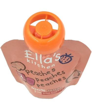 Ella's Kitchen Peaches Baby Food 70g - Organic Puree for Healthy Babies - Buy Online on GoSupps.com