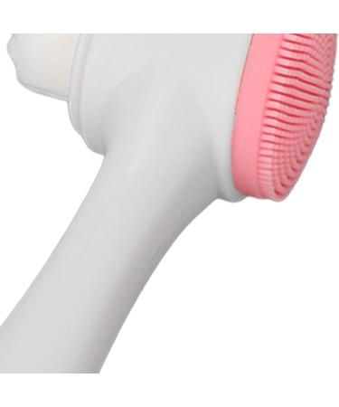 Facial Cleansing Brush Double-Sided 2 Pieces Standing Base Facial Cleansing Brush - Buy Online on GoSupps.com