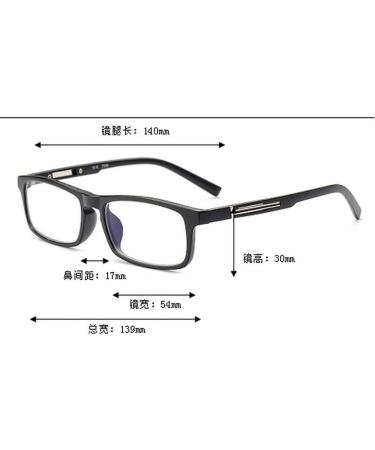 Buy MINCL Men's Square Black Frame Photochromic Reading Glasses | Fashionable Transition Sunglasses (Black 2.0) - International Shipping Available - Buy Online on GoSupps.com