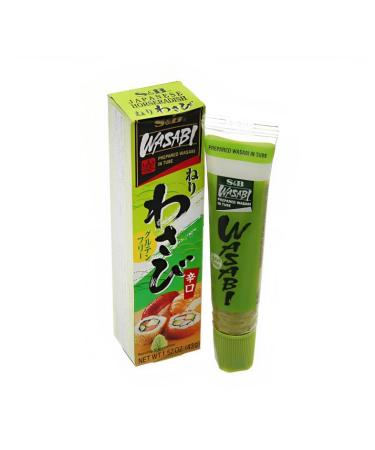 S&B Japanese Hot Wasabi Paste - 43g Pack of 10 | Premium Quality & Authentic Flavor for International Shipping - Buy Online on GoSupps.com