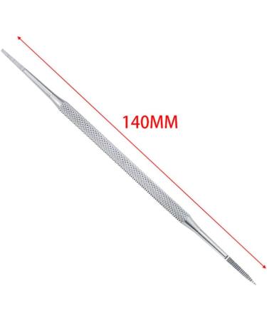 Nail Cleaner Tool 3Pcs Stainless Steel Double Sided Nail Cleaner Pedicure Nail Files Nail Pusher Spoon Cuticle Peeler Scraper Professional Pedicure Tools Nail Sets - Buy Online on GoSupps.com