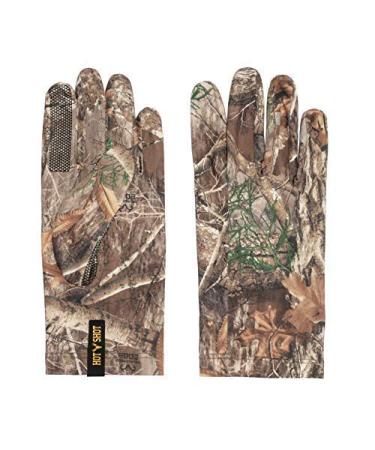 HOT SHOT Men's Blacktail Stretch Touch Glove  Outdoor Lightweight Hunting Glove Realtree Edge Medium