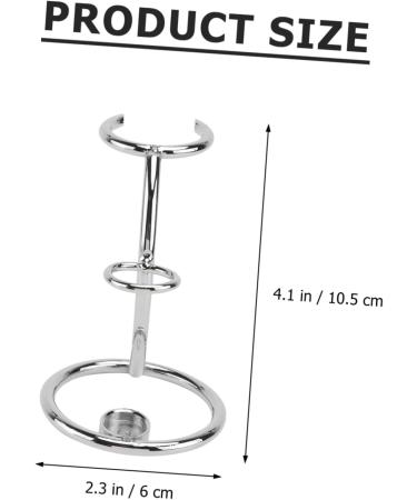 Buy Hemoton Metal Shaving Brush Rack & Safety Razor Stand - Organizer for Men s Razors | International Shipping Available - Buy Online on GoSupps.com