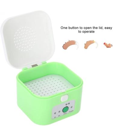 QCLUEU Electric Hearing Aid Dryer Portable Hearing Aids Dehumidifiers Automatic Drying Case USB Hearing Aid Accessories Cleaning Tool - Buy Online on GoSupps.com