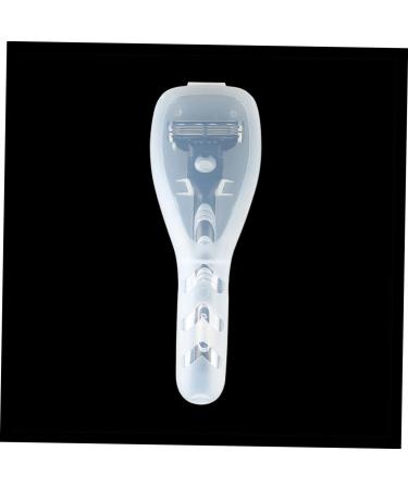 Fomiyes 8-Pack Transparent Razor Covers - Stylish Wet Razor Storage for Bachelor Pads - Buy Online on GoSupps.com