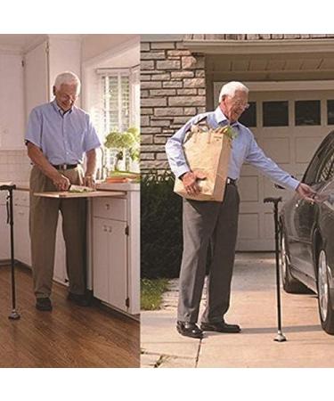 Walking Stick Collapsible Telescopic Cane Folding Crutch Lightweight Safety Walking Stick Gifts for The Elder Dropshipping decorate Selfless dedication - Buy Online on GoSupps.com