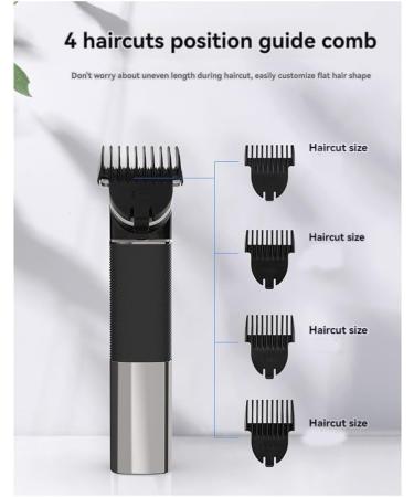 AuntYou Electric Trimmer for Men'S Groin Hair Versatile Body Groomer Digital Display Waterproof Hair Trimmer - Buy Online on GoSupps.com