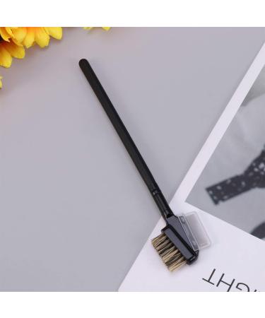 Lurrose 2 In 1 Eyelash Comb & Bristle Brush - Essential Cosmetic Makeup Tool for Perfect Lashes | International Shipping Available - Buy Online on GoSupps.com