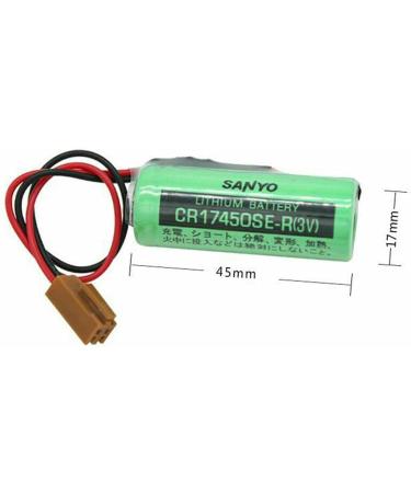 Buy 5PCS 3V CR17450SE-R PLC Battery for FANUC - 2500mAh Power Plug Included Fast International Shipping - Buy Online on GoSupps.com