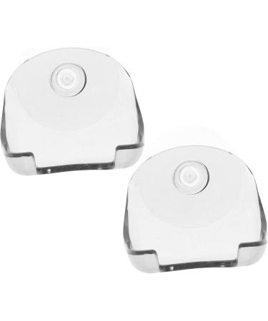 FRCOLOR 10 STK Shaver Holder - Bathroom Accessories Organizer Rack for Razors - Suction Cup Gray - 5.5x5cm - Ideal for Shower & Toilet - Buy Online on GoSupps.com