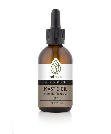 Teliaoils Mastic Infused Oil Extract (Macerated Oil) 1.7 Fl Oz - 50 Ml