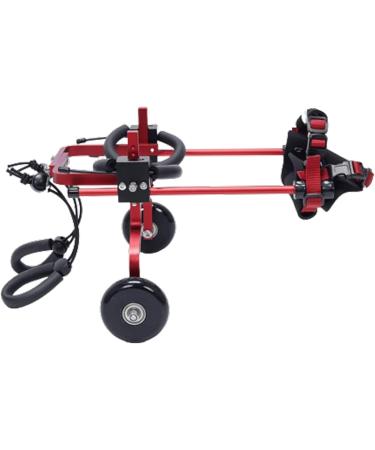 Dog Wheelchair Lightweight Pet Wheelchair Adjustable Dog Wheelchair for Back Legs Pu Tires Pet Wheelchair Walk Tools Portable X-Large