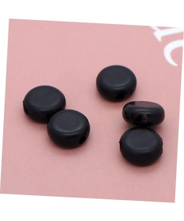 Buy Minkissy 300 Pcs Black Mask Buttons & Adjustable Clips - Ear Mask Regulators for Comfort | International Shipping - Buy Online on GoSupps.com