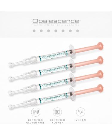 Opalescence 35% Gel Syringes Teeth Whitening - Refill Kit (4 Syringes Total) Carbamide Peroxide. Made by Ultradent in Melon Flavor. Tooth Whitening Refill Syringes 5404-2 0.04 Fl Oz (Pack of 4) - Buy Online on GoSupps.com