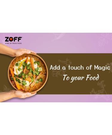 Zoff All Natural Spice kit | Set of 15 Authentic Indian Spices Essential for Every Kitchen | Cardamom Carrom Black Pepper Fenugreek Leaves Fennel Cumin Garam Masala Asafetida Mustard Kashmiri Chili Turmeric Chili Coriander Kitchen King | Premium Quality I - Buy Online on GoSupps.com