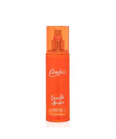 CANDIE'S Vanilla Amber Fragrance Mist Perfume Spray for Women with Notes of Starfruit Lemon Vanilla Amber Fruity Women's Fragrances 8.4 fl oz