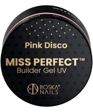 Divine Nails Miss Perfect Pink Disco Builder Gel 50 ml - Buy Online on GoSupps.com