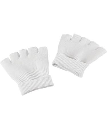 Ipetboom 1 Pair 5 Open-Toed Sock Open Toe Gel Spa Socks Five Toe Gel Moisturizing Socks Feet Moisturizer Socks Womens Socks Hosiery Ladies Socks Cotton Socks Miss White Fashion Toe Socks - Buy Online on GoSupps.com