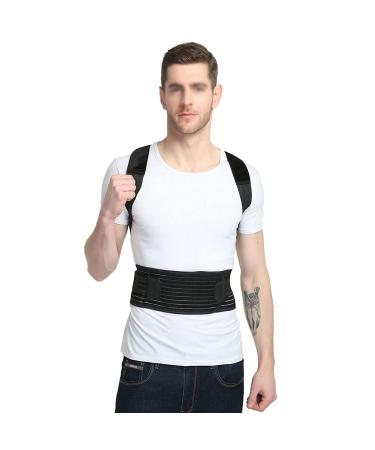 Back Brace Posture Corrector Adjustable Waist Support Belt Breathable Posture Support Improves Back Support For Men And Women Teen Corrector (Size : 4XL) - Buy Online on GoSupps.com