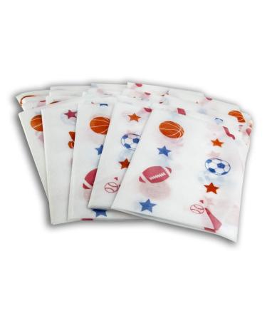 Waterproof Disposable Toilet Seat Covers for Kids & Adults (40 Pack) - Germ Protection for Public Toilets - XL Size Covers Whole Toilet - Blue/Sports Design - Individually-Wrapped, Plastic Lined (Pack of 1) - Buy Online on GoSupps.com