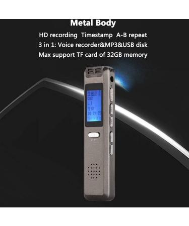 USB Digital Recording Pen - Stereo Support TF Card Recording Pen - HD Recording - Meeting Lecture Interview - Buy Online on GoSupps.com