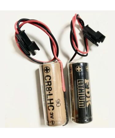 4 Pack 2600mAh Non-Rechargeable Battery Replacement for Fuji FDK CR8 | LHC 17450 | International Shipping - Buy Online on GoSupps.com