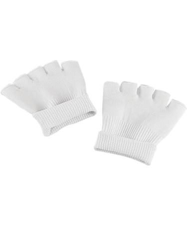 Ipetboom 1 Pair 5 Open-Toed Sock Open Toe Gel Spa Socks Five Toe Gel Moisturizing Socks Feet Moisturizer Socks Womens Socks Hosiery Ladies Socks Cotton Socks Miss White Fashion Toe Socks - Buy Online on GoSupps.com