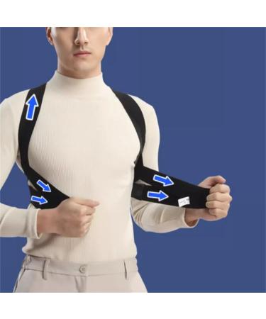 DFHBFG Back Correction Brace for Hunchback - Orthodontic Support for Men | X-Large Size - Buy Online on GoSupps.com