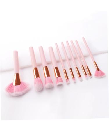 WOONEKY 2pcs Cosmetics Brush Makeup Powder Brush Makeup Brush Concealer Brush Cosmetic Brush Wooden - Buy Online on GoSupps.com