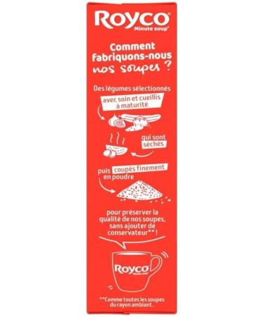  G n rique Royco - Authentic Leek and Potato Velout - Easy and Delicious Preparation - 54g - Pack of 4 - Buy Online on GoSupps.com