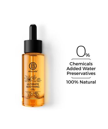 BRILLARE Ultimate Soothing Oil 30 ML - All-Natural Body Oil with Rosemary | Chemical-Free Skincare for All Skin Types - Buy Online on GoSupps.com