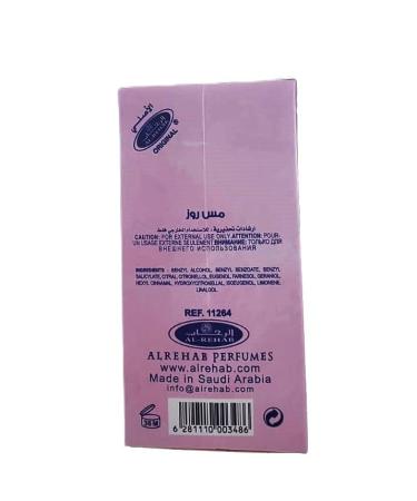 Al Rehab Miss Rose Concentrated Perfume Oil - 0.2 oz (6ml) | Premium International Shipping Available - Buy Online on GoSupps.com