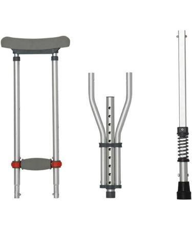 Crutches Underarm Crutches Can Be Folded Height Adjustable Elderly Crutches Can Be Split Suitable for Disabled People Legs and Feet are Inconvenient HGCHH Smooth Sailing - Buy Online on GoSupps.com