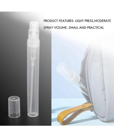 Kochenty 200 Pieces Mini Clear Plastic Perfume Refillable Fine Mist Perfume Atomizer (5ml) - Buy Online on GoSupps.com