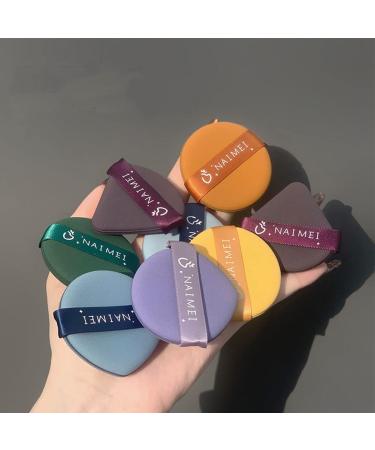 7 Pieces Pure Cotton Powder Puff Set | Makeup Puff for Foundation & Loose Powder | Best Cosmetic Sponge Tool for Exquisite Makeup - Buy Online on GoSupps.com