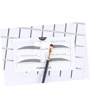 Outanaya 2 Eyebrow Card Eyebrow Template Easy Eyebrow Stencil Makeup Kit Simple Card A607 - Buy Online on GoSupps.com