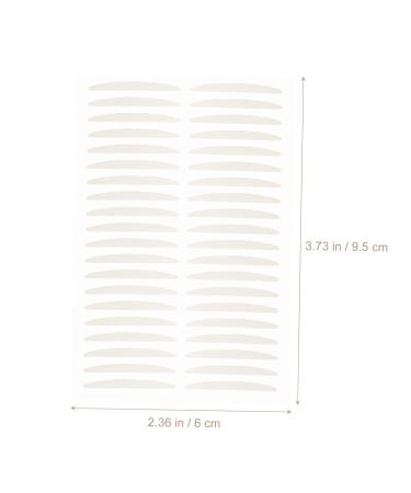 Housoutil 20 Sheets Double Eyelid Sticker Tape Makeup Tool Beauty Supplies Tool Stickers Glue- Self Adhesive Makeup Stickers Invisible Eye Stickers Cosmetic Beauty Products - Buy Online on GoSupps.com